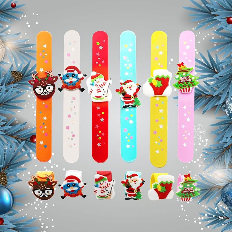 Slap Bands  | Christmas theme Slap Bands for Kids (Pack of 1)