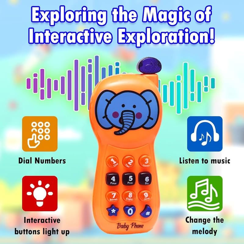 Musical Phone | Musical Play Toy Phone for Kids