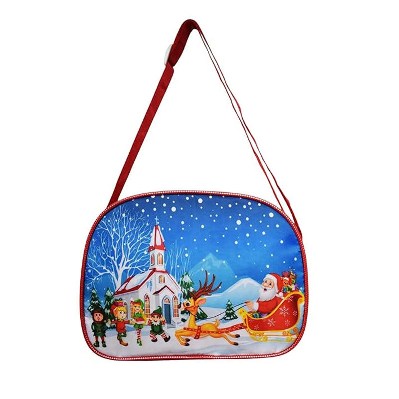 Sling Bag | Christmas Theme Sling Bag for Kids (Pack of 1)