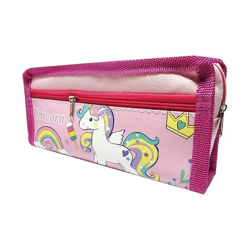 Pencil Pouch with Double Zipper | Kids Pen/Pencil Pouch Case